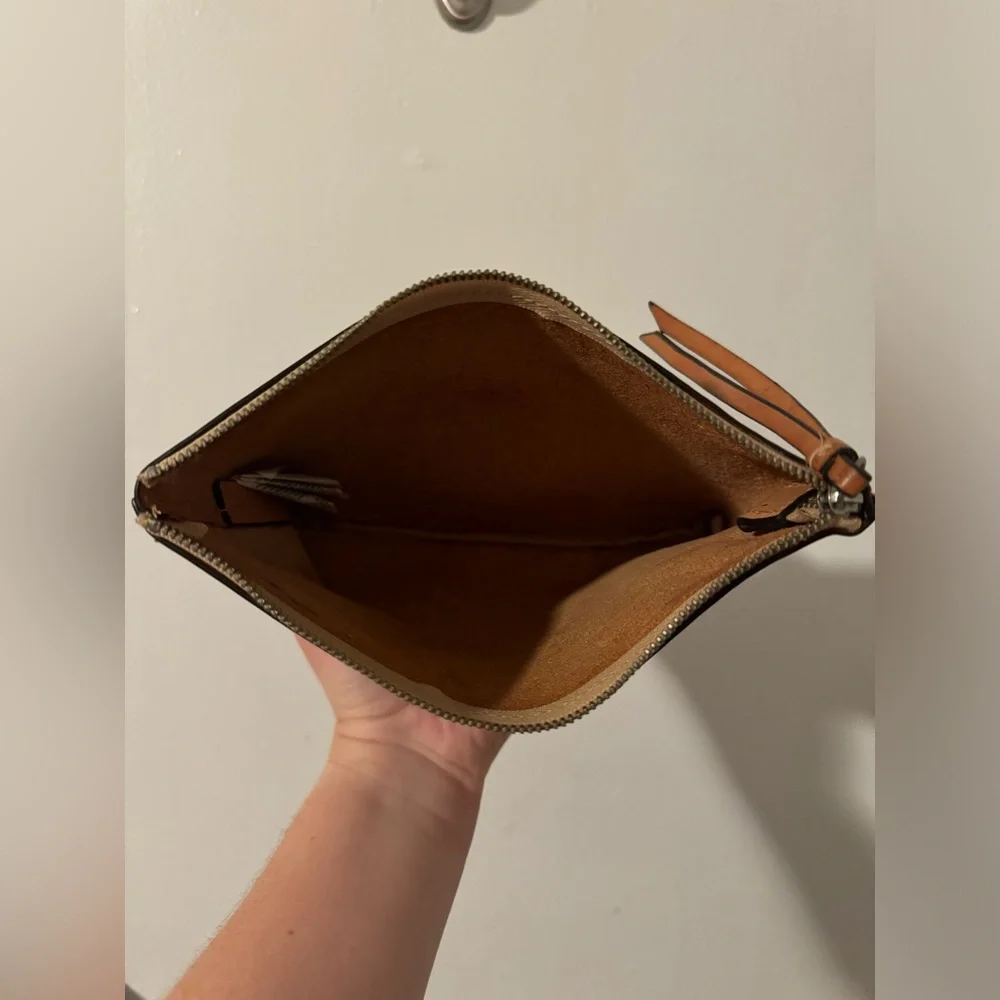 Small, Target Zip Clutch - Picture 2 of 2